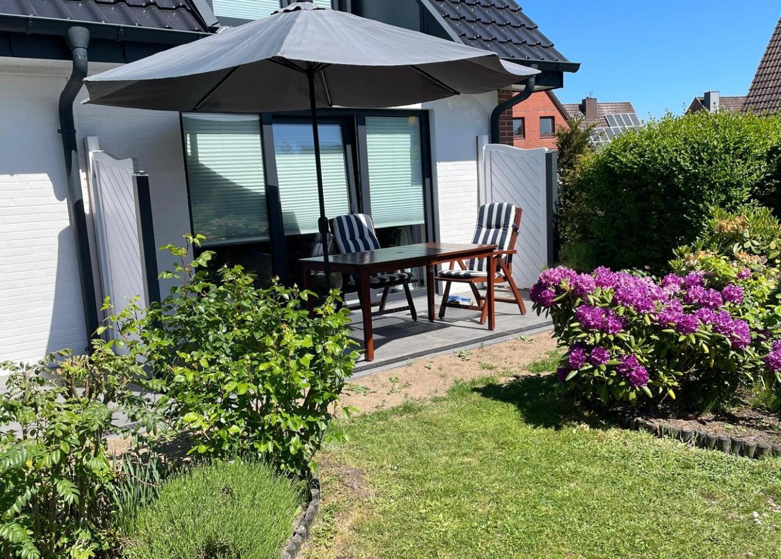 Ferienwohnung Haus Südwind Büsum Exterior foto